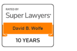 David B. Wolfe Recognized by Super Lawyers for 10 Years