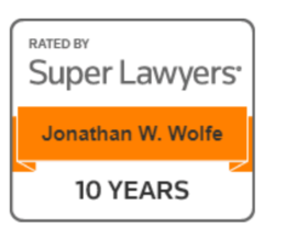 Rated by Super Lawyers: Jonathan W. Wolfe, 10 years