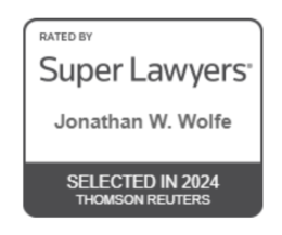 Jonathan W. Wolfe Selected to 2024 Super Lawyers List