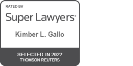 Rated by Super Lawyers - Kimber Gallo