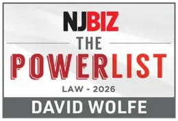 David B. Wolfe named to NJBIZ Law Power List