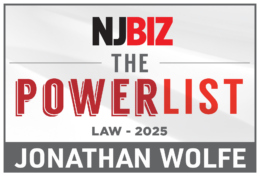 jonathan w wolfe named to njbiz law power list