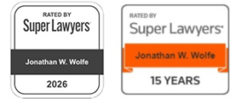 Jonathan W. Wolfe Named to 2026 New Jersey Super Lawyers List