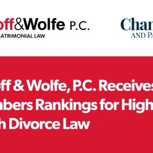 Skoloff & Wolfe, P.C. Receives Top Chambers Rankings for High Net Worth Divorce Law