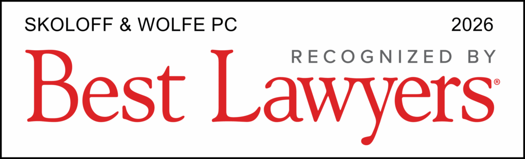Skoloff & Wolfe, P.C. Receives a Best Law Firms® 2026 Ranking