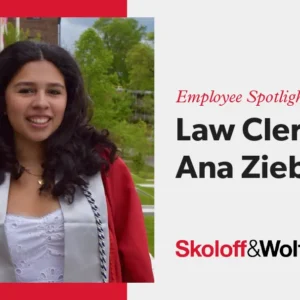 Employee Spotlight: Law Clerk Ana Ziebarth