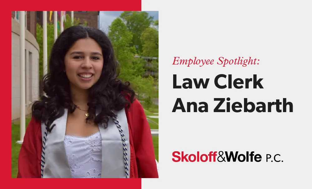 Employee Spotlight: Law Clerk Ana Ziebarth