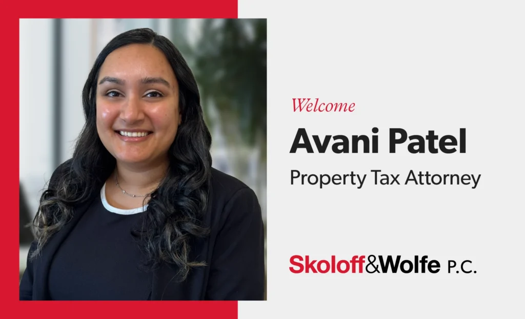 Welcome Avani Patel Property Tax Attorney