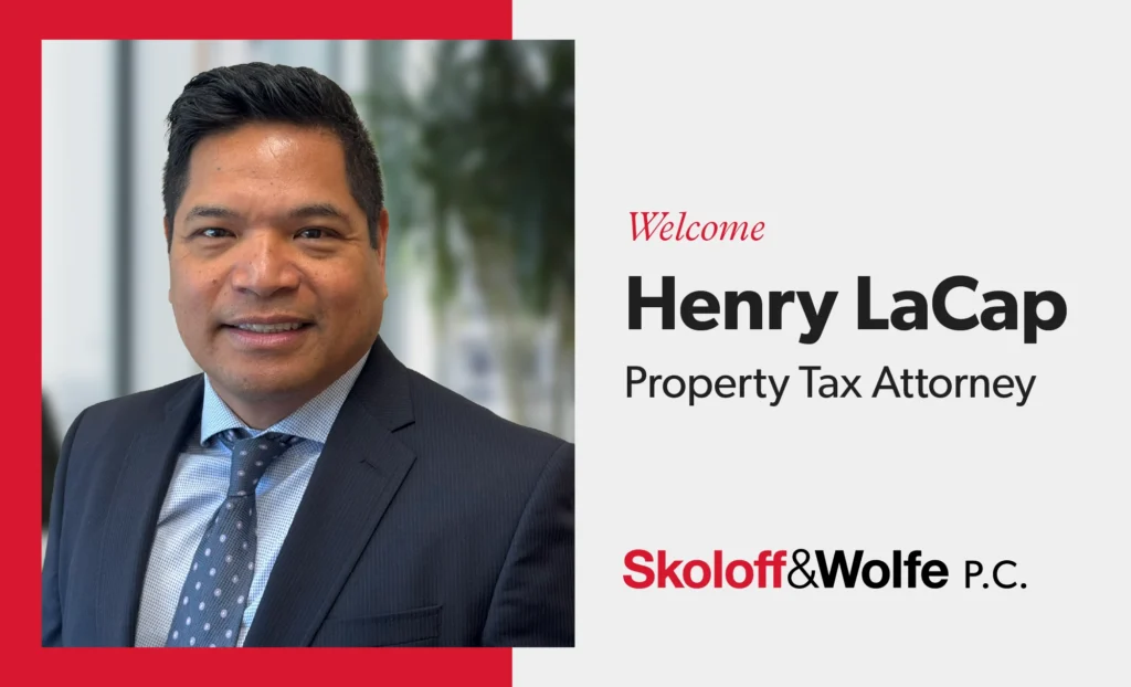 Welcome Henry LaCap Property Tax Attorney
