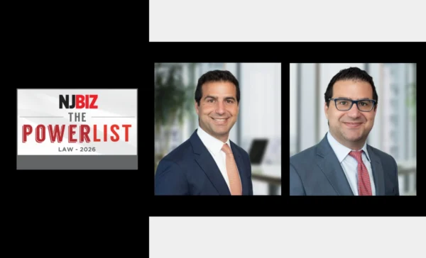 Jonathan Wolfe and David Wolfe Named to the NJBIZ 2026 Law Power List