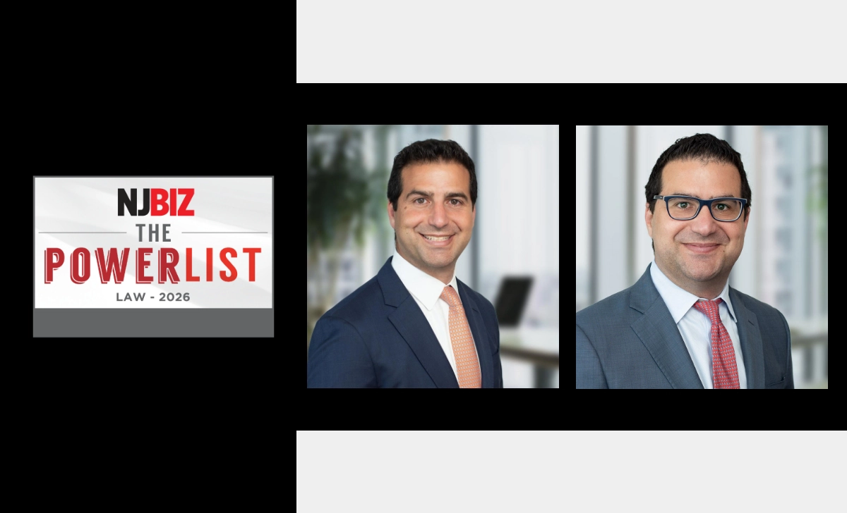 Jonathan Wolfe and David Wolfe Named to the NJBIZ 2026 Law Power List